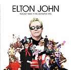 Rocket Man Brown Elton John Mens Costume Hair Wig  