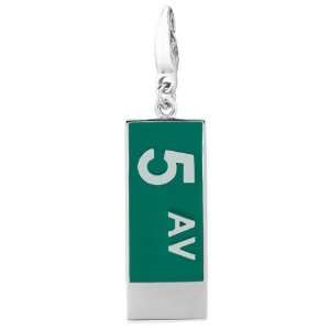  Sterling silver 5TH AVE (Charm) Jewelry