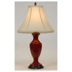  Graceful Red Porcelain Table Lamp