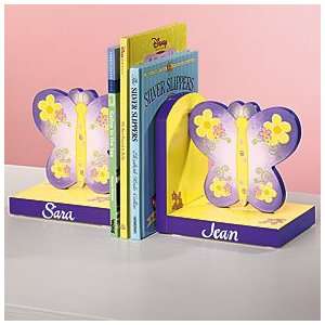  PERSONALIZED BUTTERFLY BOOKENDS 