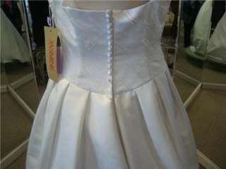 NEW Jasmine, sz 14 White Satin, Wedding Dress Bridal Gown  
