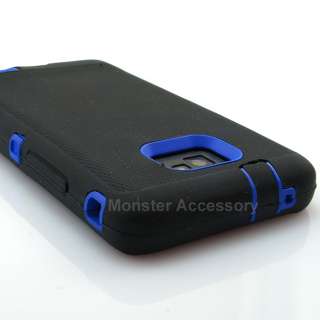   Double Layer Hard Case Gel Cover For Samsung Galaxy S2 i9100  