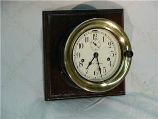 Antique Seth Thomas Engine / Ship Chronometer Clock 1947  