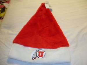 University of Utah Utes Adidas Christmas Santa Hat New  