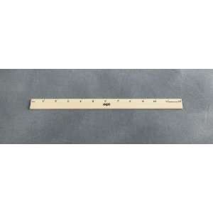   Smart Wood Plain Edge Scale Ruler   12 Scaled 1/4
