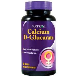  Natrol   Calcium D Glucarate/Breast Health, 60 tablets 