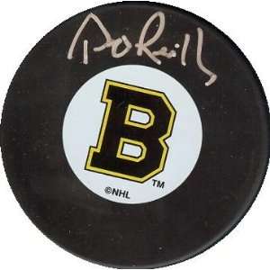  Terry OReilly autographed Hockey Puck (Boston Bruins 