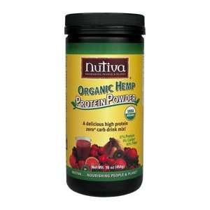  Nutiva Organic Hemp Protein Powder, 16 Ounce Jars (Pack of 
