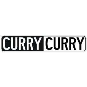   NEGATIVE CURRY  STREET SIGN
