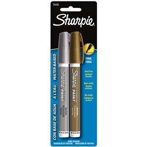   Marking Pens 36668PP Sharpie Paint Marker Silver  Go