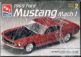 1969 Ford Mustang Mach 1 ERTL 1/25 Model Kit  