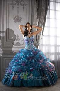   New Quinceanera dress Prom Ball Gowns Evening Dresses SZ 4 20 CUSTOM