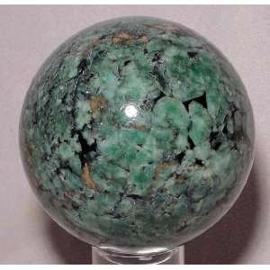  Emerald Natural Crystal Sphere   Brazil