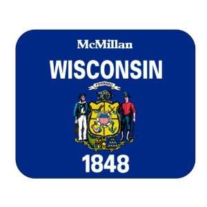  US State Flag   McMillan, Wisconsin (WI) Mouse Pad 