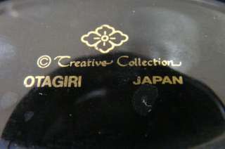 OTAGIRI CREATIVE COLLECTION BLACK VASE JAPAN  