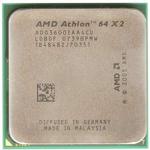  AMD Athlon 64 X2 3600+ 512KB Socket AM2 Dual Core CPU 