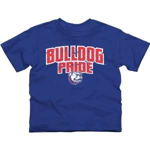  Louisiana Tech Bulldogs Youth State Pride T Shirt   Royal 