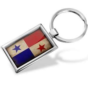  Keychain Panama Flag   Hand Made, Key chain ring 