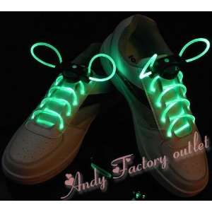 17 colors led bootlace led shoestring flash shoelace led latchet led 
