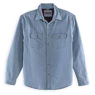 Fleece Lined Denim Shirt Jacket  Covington Clothing Mens Shirts 
