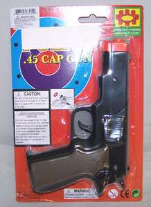   45 PLASTIC SHOOTER play toy gun boy TOYS new pistol kids noise maker