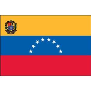  Venezuela 4 x 6 Nylon Flag With Seal Patio, Lawn 