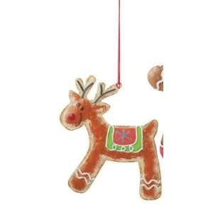 Sullivans Metal Reindeer Ornament 4.5 