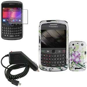 iFase Brand Blackberry 9360/9370/Apollo Combo Green Lily 