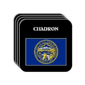 US State Flag   CHADRON, Nebraska (NE) Set of 4 Mini Mousepad Coasters