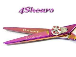 4SHEARS 5 INCH PINK OFFSET PRO HAIR CUTTING SCISSORS  