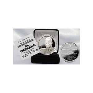 Highland Mint Pittsburgh Steelers Ben Roethlisberger Silver QB Coin