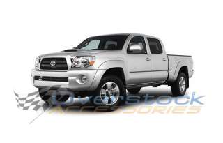 2005 2011 Toyota Tacoma Double Cab 4in Stainless Oval Side Rail Step 