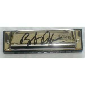    Bob Dylan Autographed / Signed Harmonica
