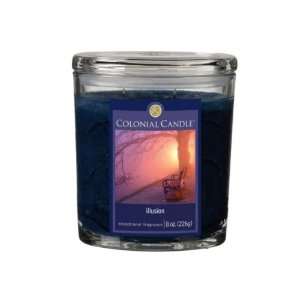   Illusion Scented Jar Candles 8oz by Colonial Candle