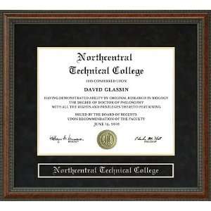 Northcentral Technical College (NTC) Diploma Frame  Sports 