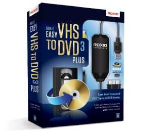 Roxio 251000 Easy Vhs To Dvd 3 Plus Crom 687967132748  