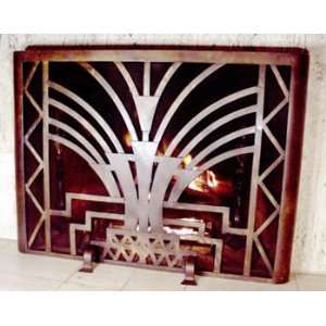 Art Deco Fireplace Screen 