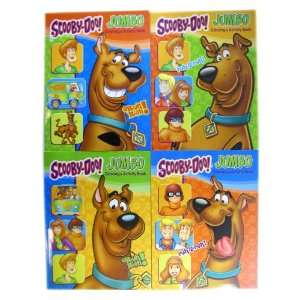  Scooby Doo 4pc Activity Book   Scooby Doo Jumbo Coloring 