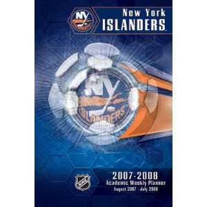  New York Islanders 2007   2008 5x8 Academic Weekly 
