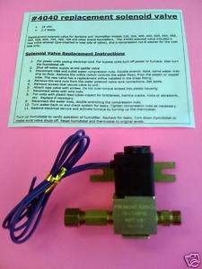 APRILAIRE 4040 Humidifier 24V volt Water Solenoid Valve  