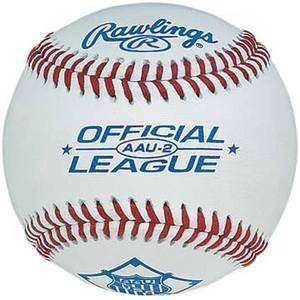 Rawlings AAU 2 Leather Baseball 