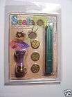 POSTABLE SEALING WAX, DECORTIVE KIT**,/ 3 COINS FOR THE SEASONS SEE 