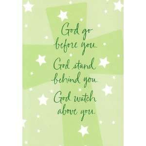   Day   God go before you. Dayspring Hallmark Greeting Card (PDS 101 7