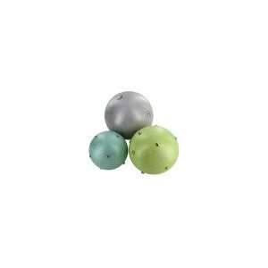  Silver accentd decorative balls (Wholesale in a pack of 4 