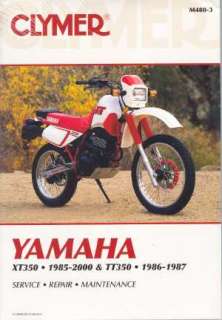 Yamaha XT / TT 350 1985   2000 Service Manual  
