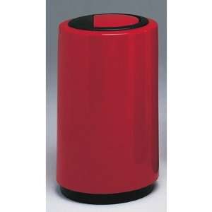  Fiberglass Series 21 Gallon Top Entry Round Receptacle with Doors 