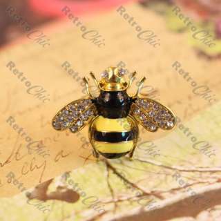   . The body is black and yellow enamelling. Really quirky and cute