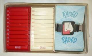 Racko 1961 Milton Bradley Complete, Original Game, Vintage  