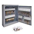   By Sparco Produs   Secure Key Cabinet 8 x2 5/8x12 1/8 30 Keys Gray