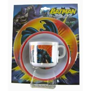  DC Comic Batman Dinnerware   Bowl Plate& Tumbler Baby